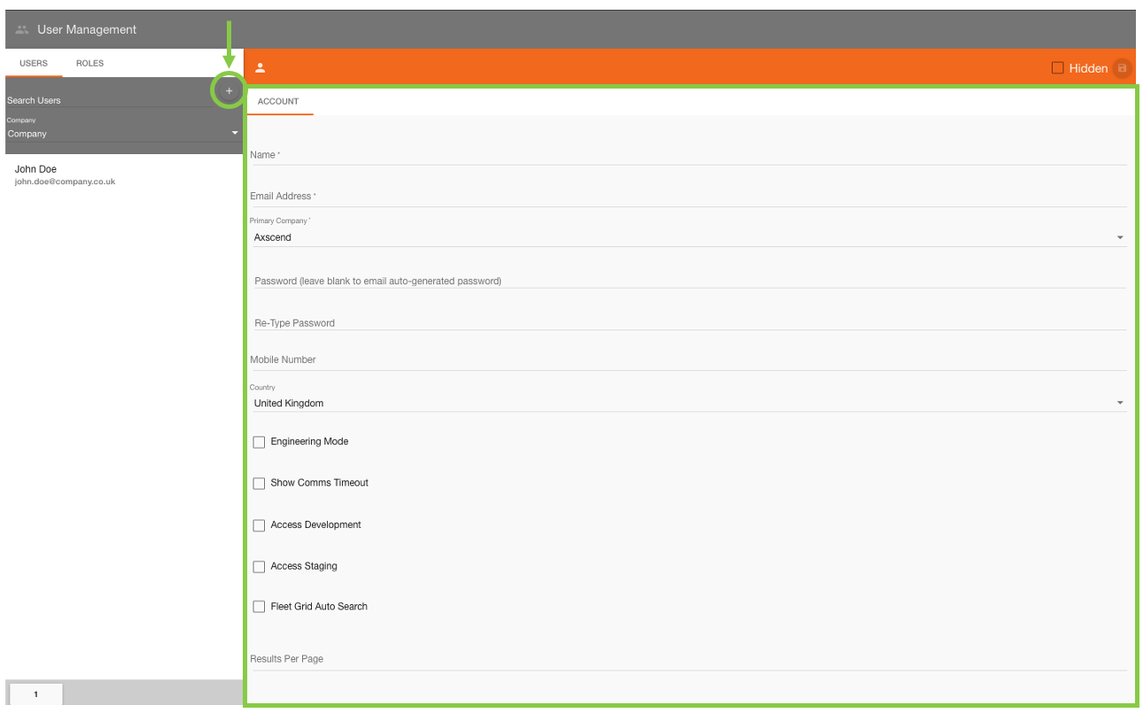 Registering New Users